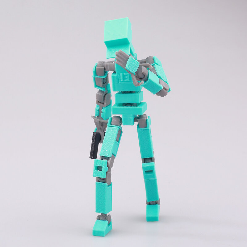 Meerdelige Beweegbare Shapeshift Robot 3d Geprinte Mannequin Geluk 13 Karakter Figuren Speelgoed Ouder-Kinderen Spel Voor Kinderen Geschenken