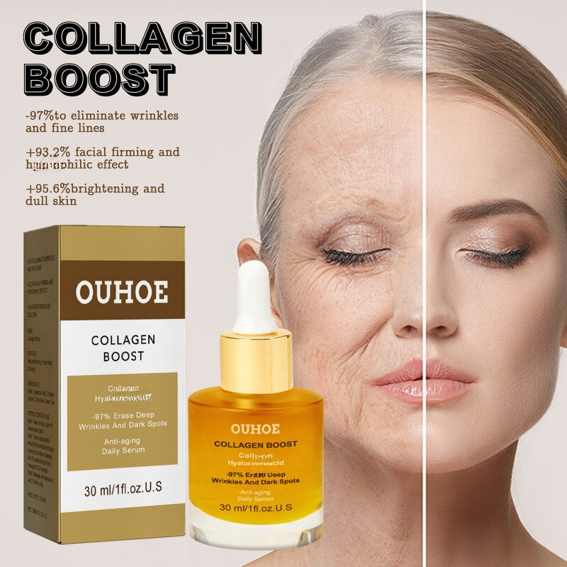 Collagen anti wrinkle essence Moisturizing Lifting Firming skin Anti-aging remove spots fade fine lines Face care Serum Cosmetic