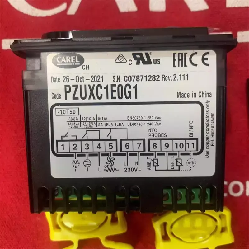 Thermocontroller PZUXC1E0G1-PZXUC0E001-PZU Originele Echte
