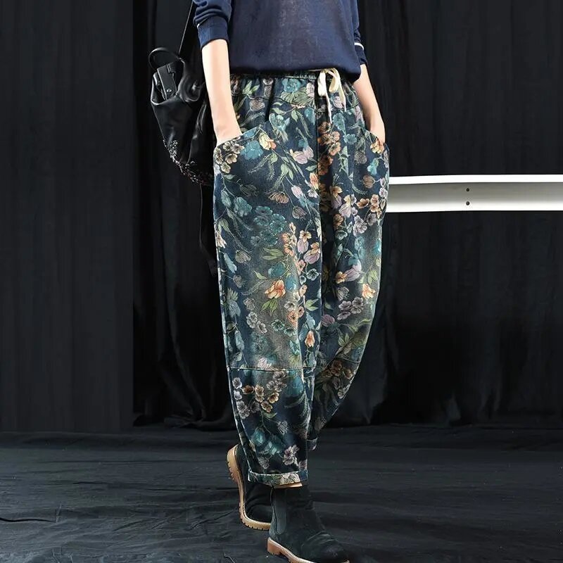 Streetwear ผู้หญิงสูงเอวตัวอักษรประดับด้วยลูกปัดความยืดหยุ่นกางเกงยีนส์ Slim เลื่อมดินสอกางเกงกางเกงยีนส์แฟชั่น2022ใหม่