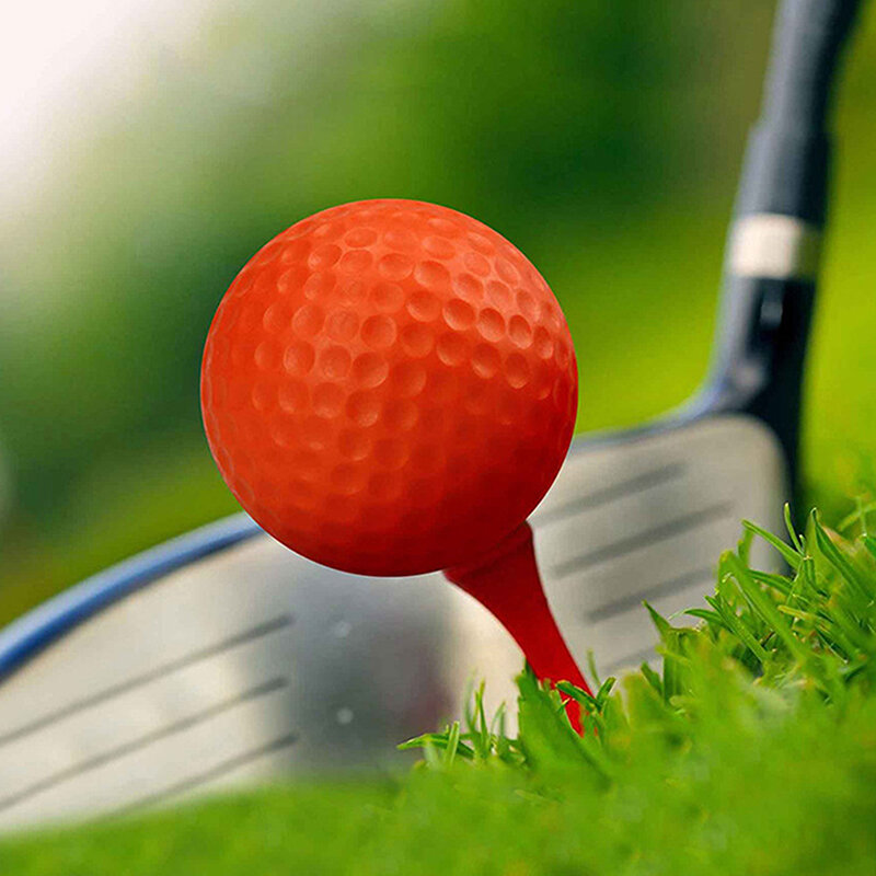 Pelota de espuma de Pu de colores, pelota suave de 42MM de alta calidad para practicar deportes en interiores, ejercicio, pelota de Golf, 1 unidad