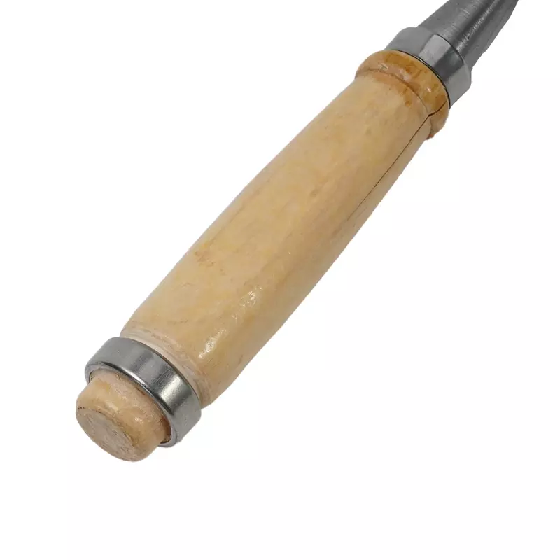 1 buah pahat kayu baja karbon, alat pahat tangan kayu Ukir kayu pahat datar untuk tukang kayu 6/12/18/24mm