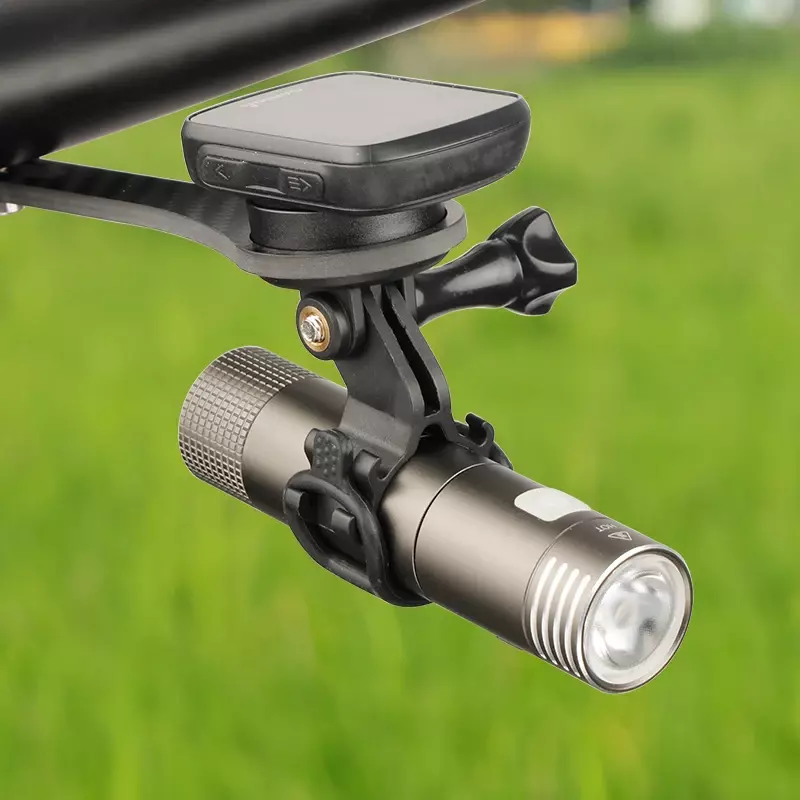 Kunststoff Fahrrad halter Rack für Outdoor-Computer Stand Fit Lampe Kamera mit Gopro Anpassung Rennrad MTB Teile