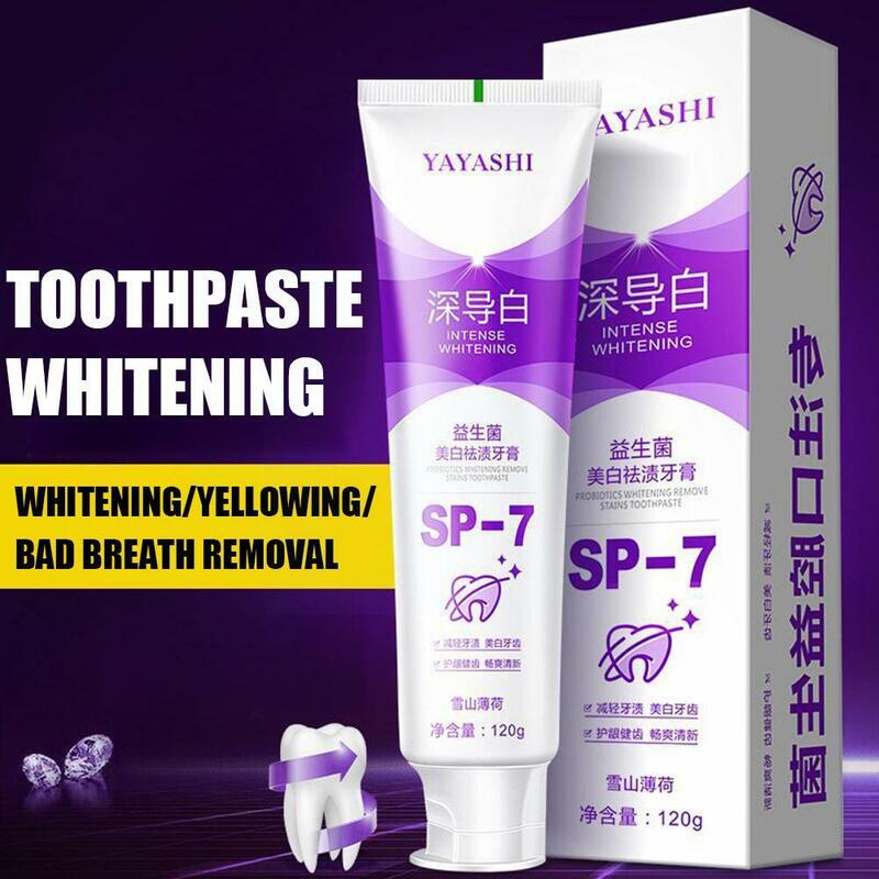 Zahnpasta White ning Aufhellung White ning Zahnpasta schützen Zahnfleisch frischen Atem Mund Zähne Reinigung Gesundheit Mundpflege