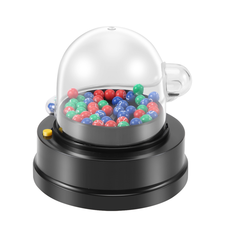 Электрическая лотерейная игрушка Lucky, машина для сбора цифр, мини-лотерейные игры, встряхивающийся счастливый мяч, технические игры