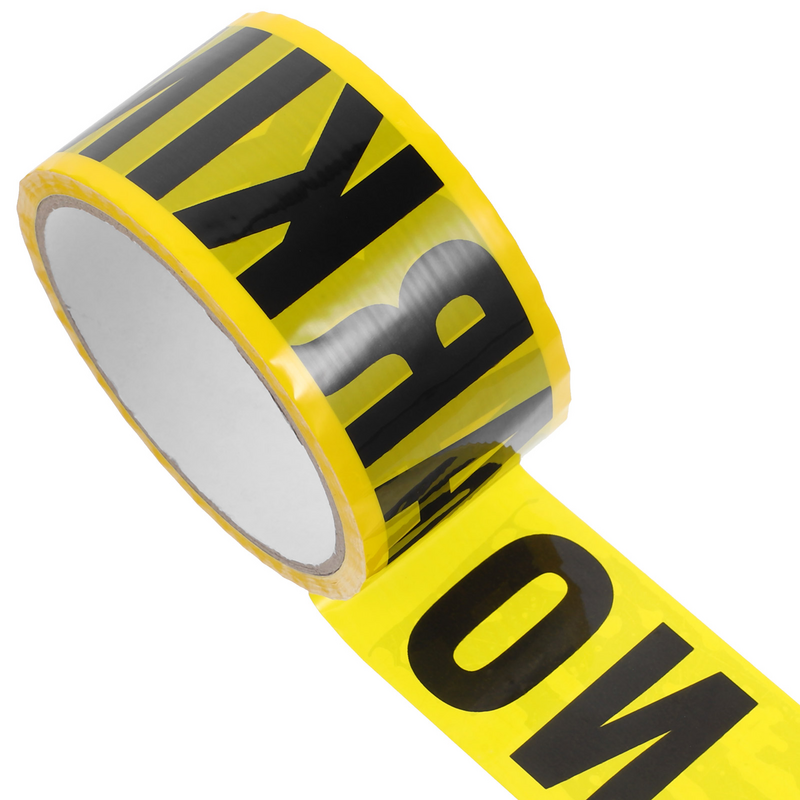 DO NOT ENTER Safety Tape Wear-resistant Safe Self Adhesive Sticker PVC Decor for Walls Floors