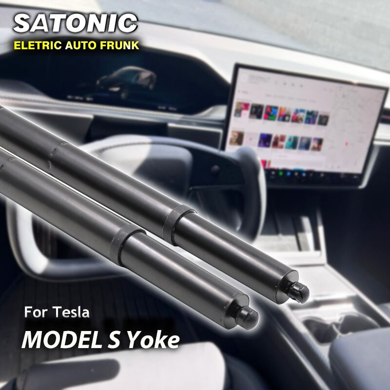 SATONIC-Frunk eléctrico para coche, puerta delantera de potencia de elevación automática modificada para Tesla modelo S 2022, versión de volante de yugo