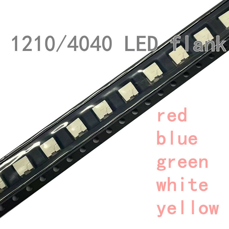 4040 Side red light Yellow Blue Green white 940NM 1210 4*4MM car instrument central control backlight LED lamp bead Car lamp LED