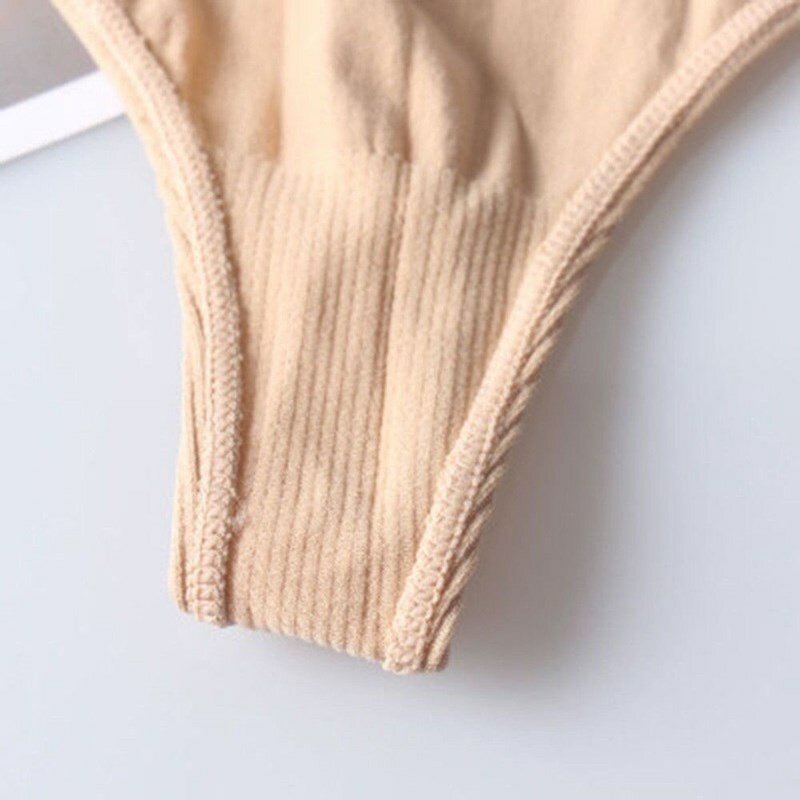 TUNIControl-String taille haute pour femmes, sous-vêtements transparents