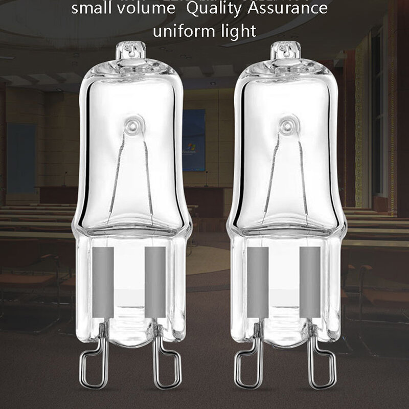 10Pcs 25W G9 Oven Light High Temperature Resistant Halogen Bulb Lamp For Ovens