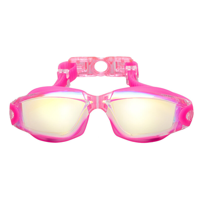 Gogle pływackie dla dorosłych wodoodporny silikonowy okulary pływackie przeciwmgielny nowy gogle pływackie poszycia