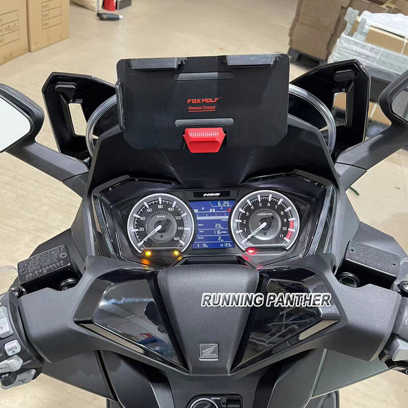 Новинка для Honda NSS 350 NSS350 2021 2022 2023 мотоциклетный кронштейн для GPS-навигации телефона USB и беспроводное зарядное устройство Держатель подставка