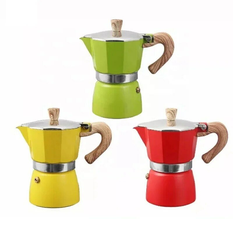 Kookplaat Espressomachine Moka Pot 3/6 Espresso Cup Cubban Koffiezetapparaat Fornuis Top Koffiezetapparaat