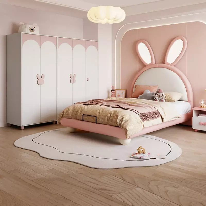 EvaluChildren's-Armoires de chambre à coucher pour enfants, armoire mobile, étagères de rangement de Cisco, meubles de chambre d'enfant, CY50CW