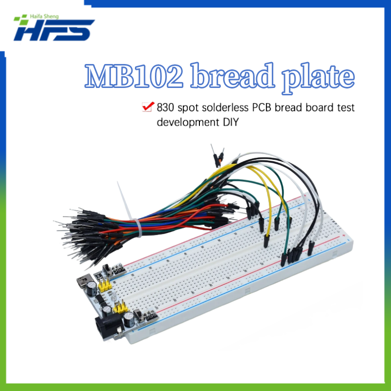 MB-102 MB102 400 830 Points Solderless Breadboard PCB Test Development DIY for Arduino Lab SYB-830 New