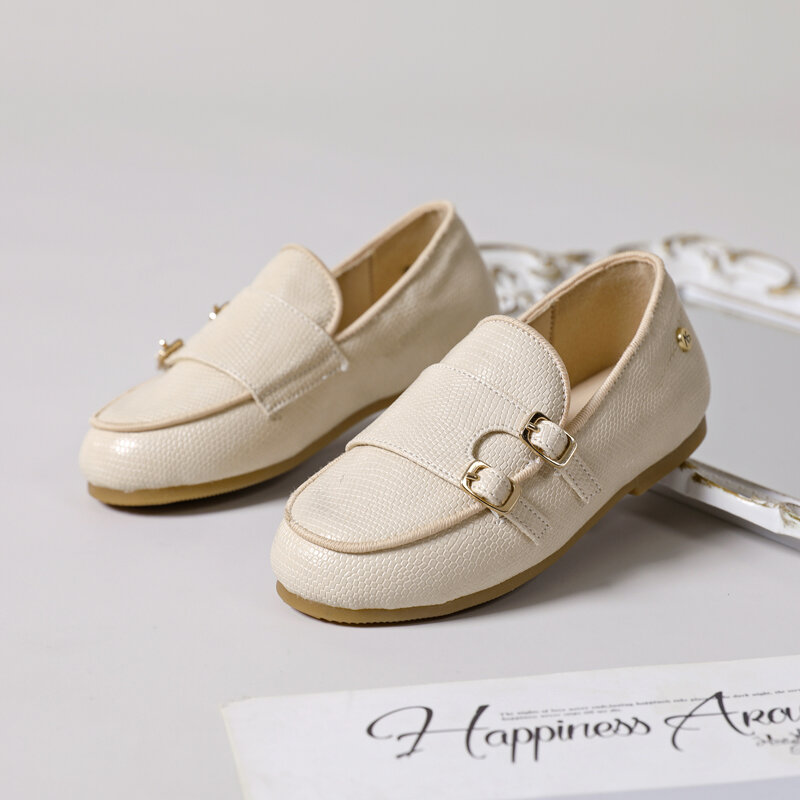 Мокасины Детские AS 2024, повседневная обувь для маленьких девочек, брендовые Лоферы для малышей, обувь для младенцев, без застежки