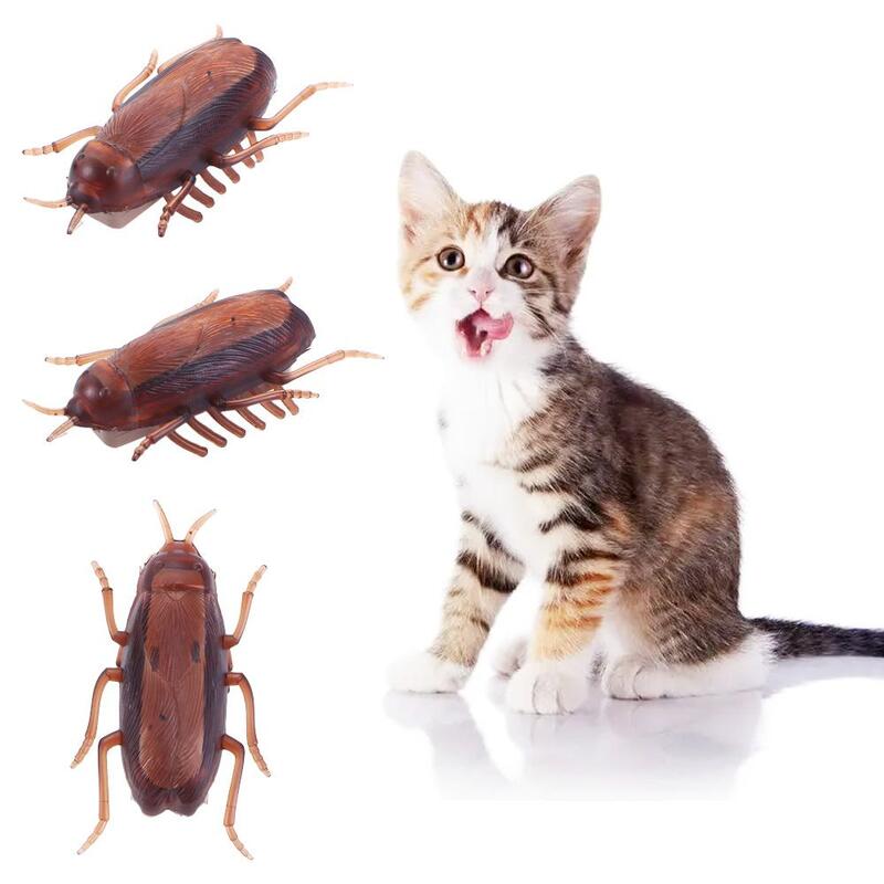 Electric Crawling Cockroach Toys Funny Simulation Fake Roach Prank Toys Trick Joke Toy Novelty Gadgets Scary Spoof Toy