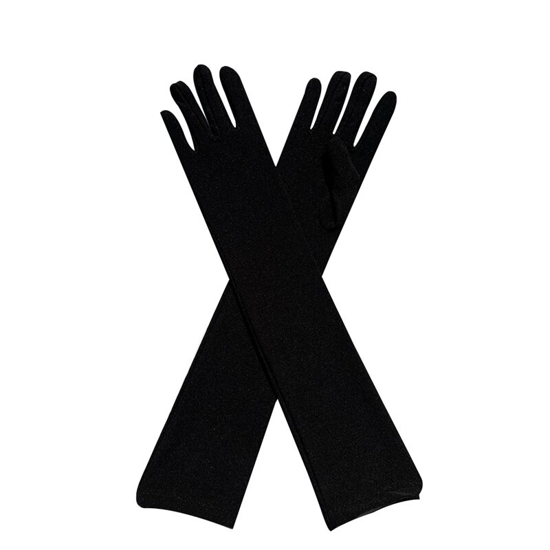 Перчатки женские, длинные, узкие, перчатки для водителя с защитой от солнца, для косплея