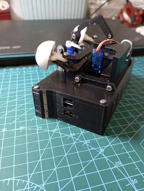 STEAM 2 dofowe robotyczne oko dla aplikacji ESP8266 Wifi lub PC sterowanie Open Source części do drukowania 3D z programowalnym robotem SG90 DIY Kit