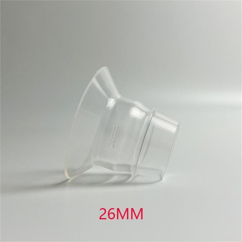 Sisipan flens silikon untuk pompa payudara elektrik perisai pompa payudara konektor sempit tempat makan esensial QX2D