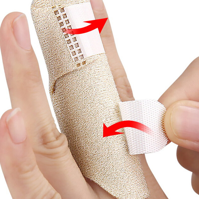 Dedo ajustável Fixação Luva, Dedo Fracture Guard, tala cinta, recuperação de lesões, proteção ortopédica, polegar estabilizadores