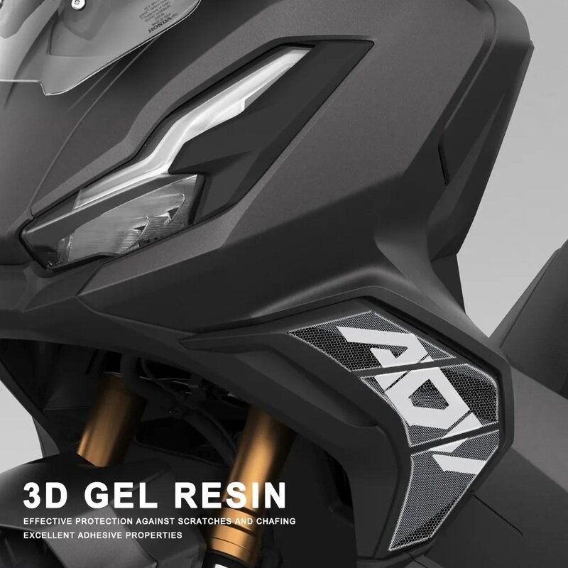 Motocicleta Corpo Decalque Adesivo Decalque, 3D Side Car Head Sticker, Decore Decalque para HONDA ADV 350, 2022, 2023
