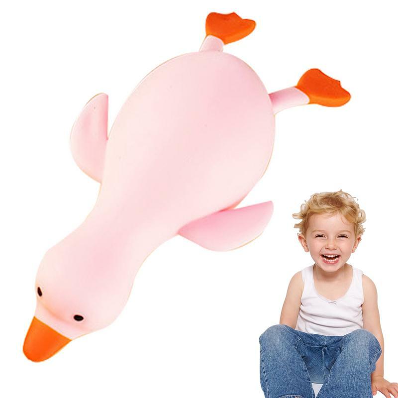 Miękkie antystresowe wyciskanie kreskówkowe zwierzęce kaczki słodkie zwierzę Squeeze zabawka zabawki typu Fidget prezent dla przyjaciół zabawna szczypta zabawka prezent na Halloween