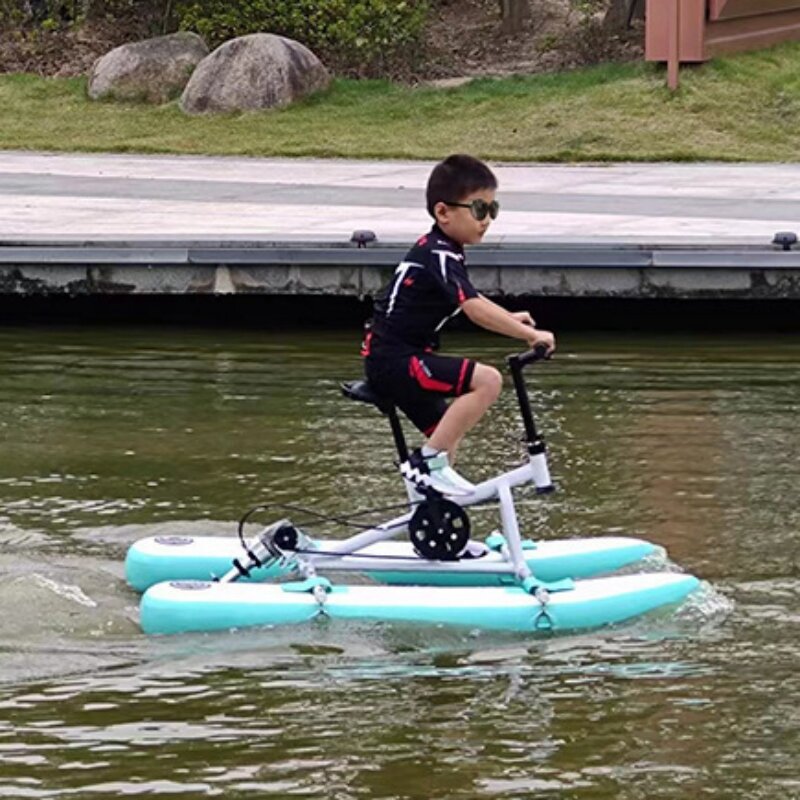 PVC única bicicleta para crianças, barco inflável do pedal da água, alta qualidade, estilo do lazer, para a venda