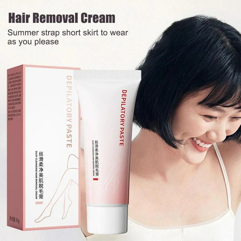 Depilatory Cream 60g Whole Body Gentle Depilatory Cream Summer Hair Removal Cream Non-irritating For Women And Man U9d1