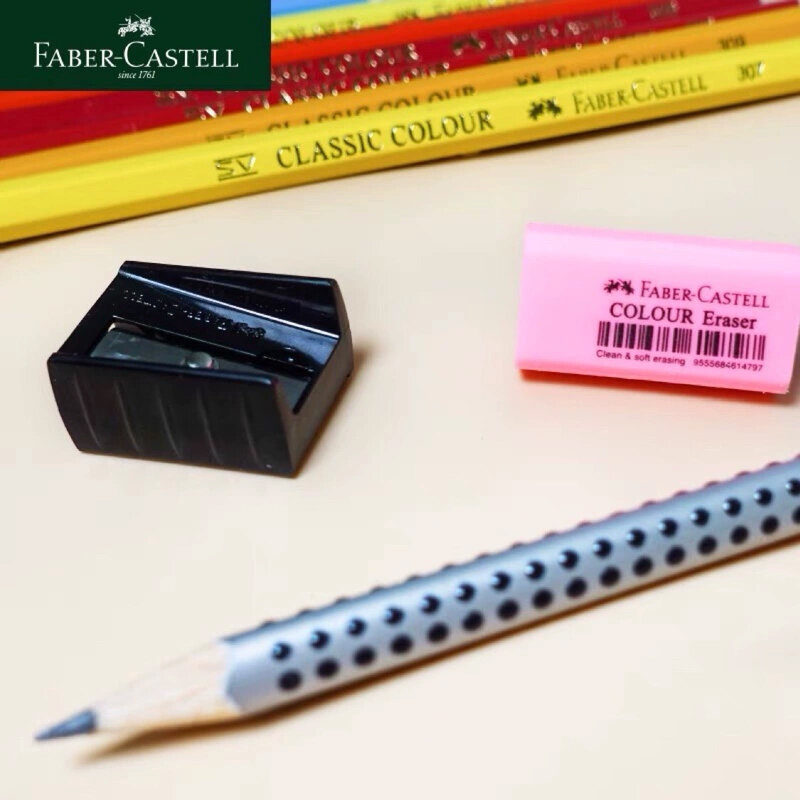 Faber-castell lápis de cor oleosa shanhaijing conjunto pintura artística esboço lápis de cor para a escola material da arte do estudante