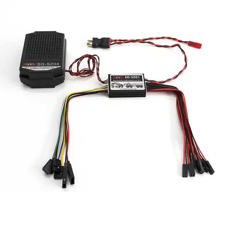 Simulation Sound Group Component With Light Group For Remote Control Car Sports Car Engine Sound Simulator Throttle
