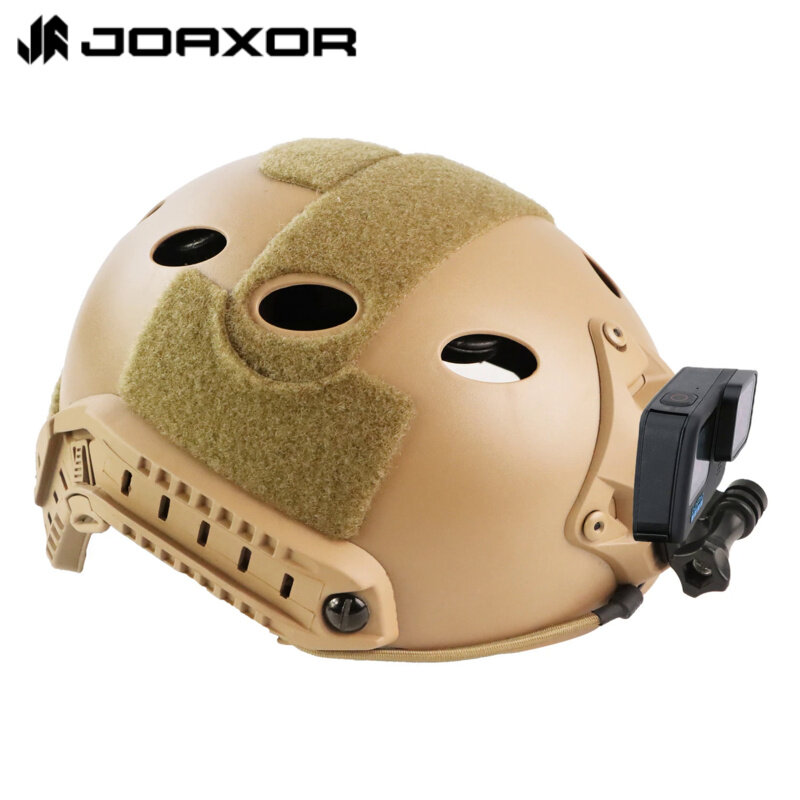 JOAXOR-Tactical Capacete Base Adaptador, Fixação Suporte para GoPro Hero, RÁPIDO, MICH, NVG, Action Camera Acessórios