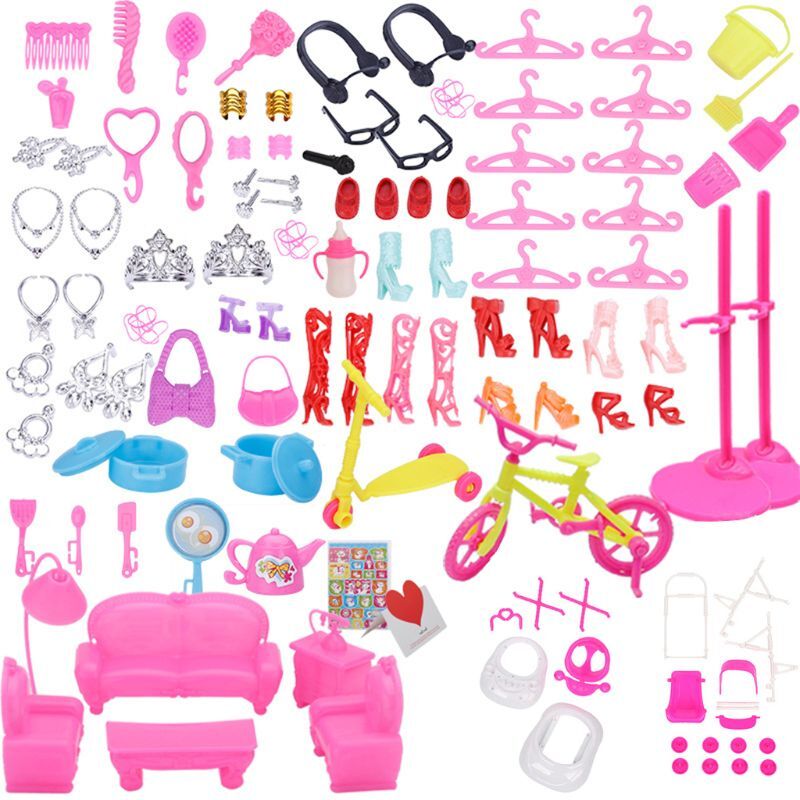 Mainan Hadiah Pesta Anak Perempuan Putri Mainan Anak Perempuan Rias Buatan Plastik
