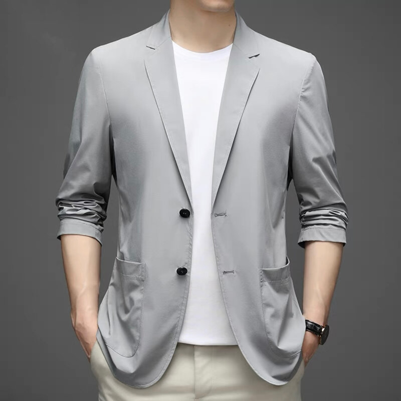 Jaqueta de cavalheiro britânico masculina, terno casual, SS5160, novo, outono