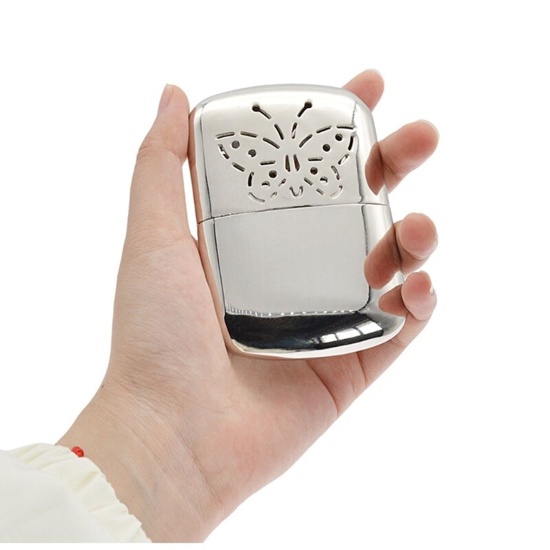 Chauffe-mains de poche ultraléger en alliage de Zinc, chauffage pratique pour l'intérieur et l'extérieur, longue durée de vie