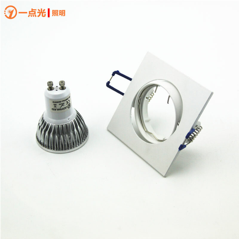 Recessed Downlight GU10 MR16 Round Replacement Zinc Alloy Fitting Mounting Ceiling Spotlights Lamp Holder Fixtures