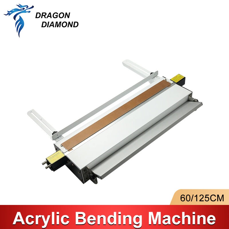 Machine à cintrer acrylique AC 220V, angle Sotchi, machine à cintrer publicitaire en PVC refroidi à l'eau, dispositif de cintrage 60cm/125mm