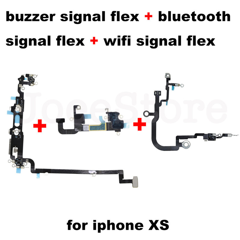 아이폰 X XS XR 맥스용 블루투스 와이파이 신호 안테나 플렉스, 셀룰러 충전 버저, GPS 와이파이 수신기 신호 리본 플렉스 케이블