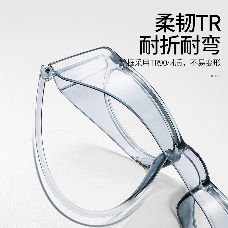 Pollen Protection Mirror Protective Eyewear Anti-Fog Fully Enclosed Anti-Blue Light Glasses