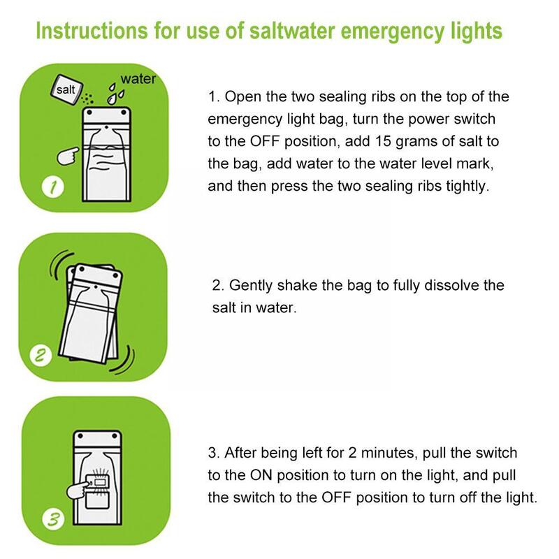 2023 Salt Water Lantern Lamp Emergency Night Light For Camping Outdoor Brine Camping LED Light Outdoor Emergency Night Fish J4Y4