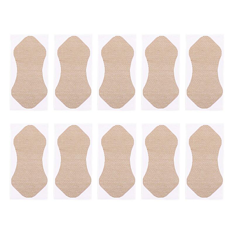 10Pcs Armpit Sweat Pads Soft Self Adhesive Disposable Stay Dry Traceless Invisible Armpit Patches Armpit Antiperspirant Stickers