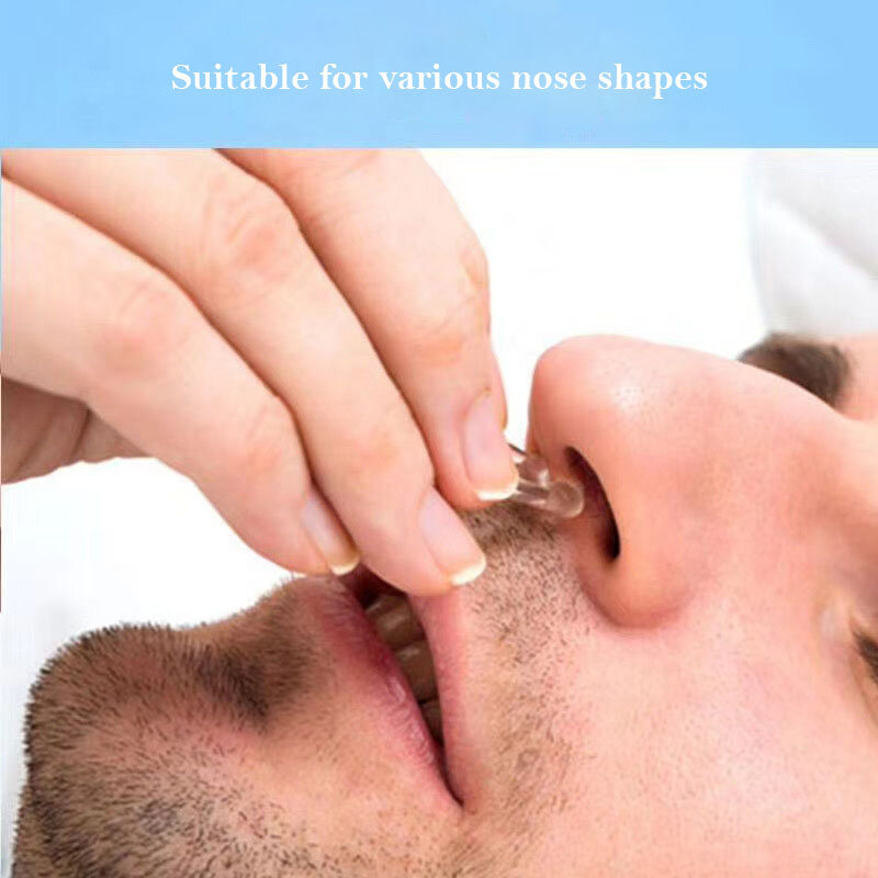 Mini dispositivo magnético antirronquidos para hombres y mujeres, Clip nasal para dejar de roncar, ayuda para mejorar el sueño, 1/2/3 piezas