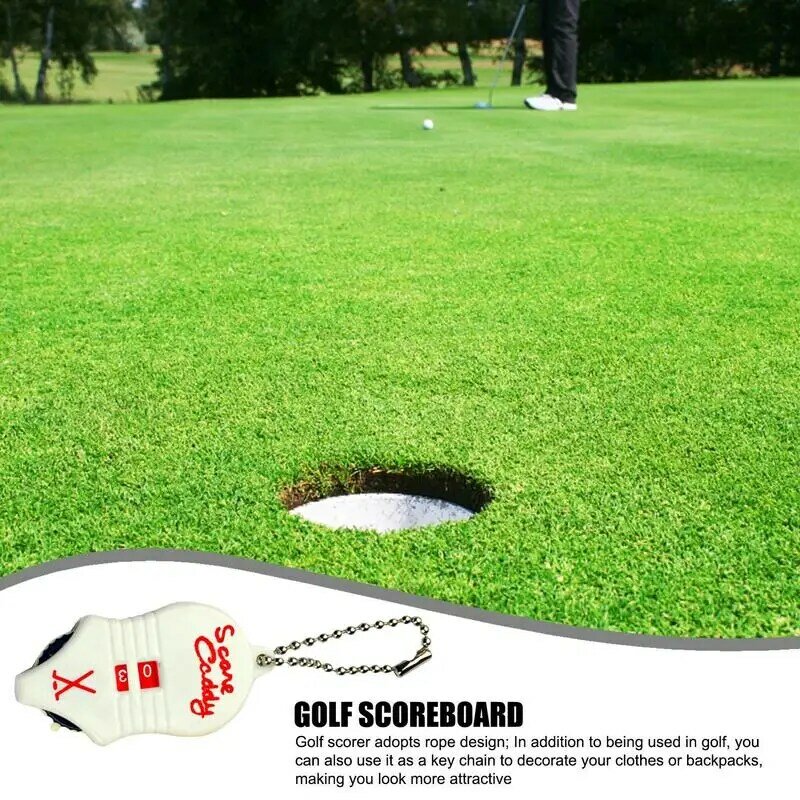 Golf Counter Accurate Counting Golf Counter Lightweight Golf Scoring Keeper Simple Mini Golf Shot Counter Accessory Tool
