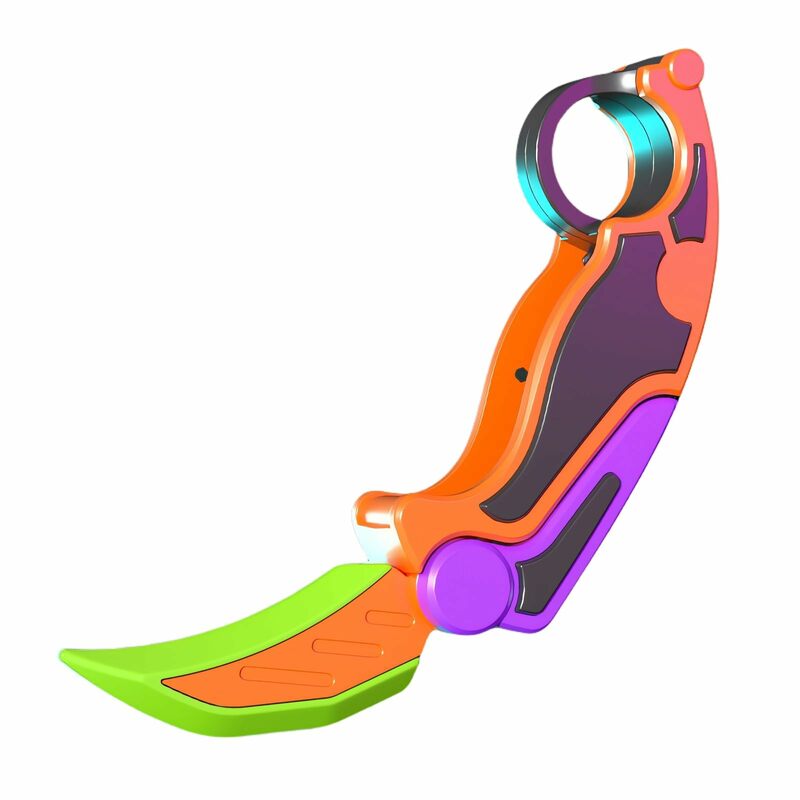 Impressão 3D Gravity Carrot Knife Brinquedos para Adultos, Ansiedade, Alívio do Estresse, Autismo