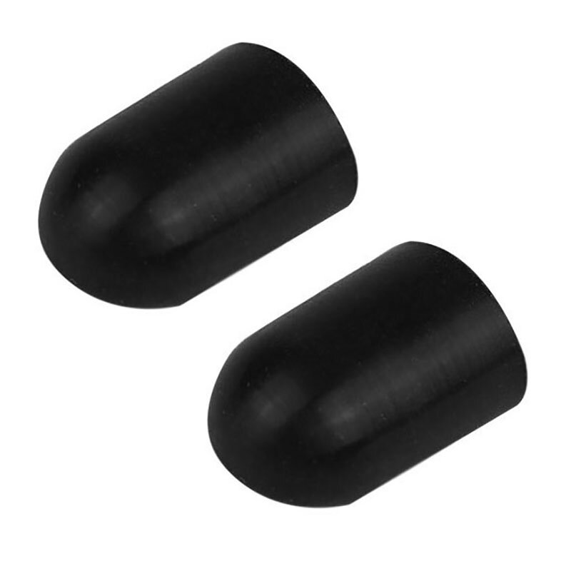 Funda de silicona para soporte de pie de patinete eléctrico, funda para Ninebot Es2 Es4 Millet Xiaomi M365 / M365 Pro, color negro, 2 uds.