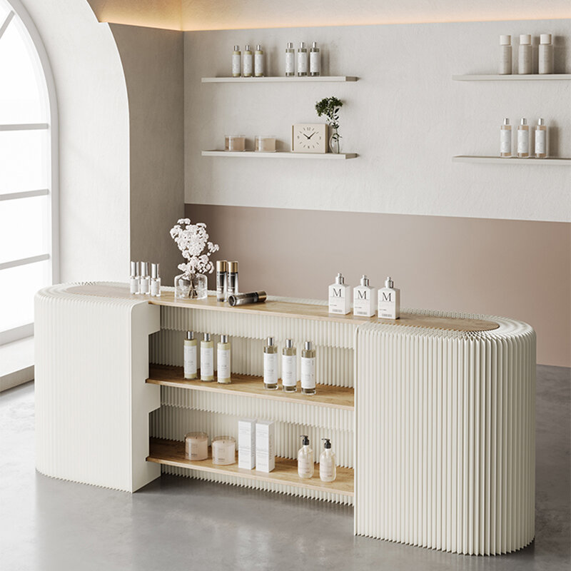 Simples Nordic Reception Desk, Reception Desk, Clothing Store, Recepção, Simplicidade, Móveis de Luxo
