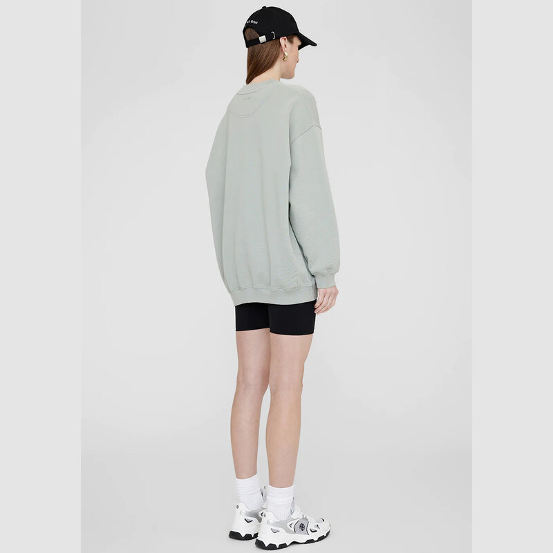 Neuzugang 2024 Spring Hoodies für Frauen Loose Fit Bing Fleece Sweatshirt mit Stickerei und Applikation