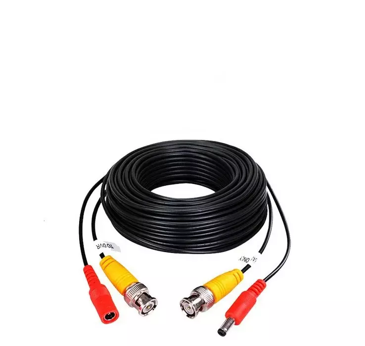 AHD Camera Cables 5M/10M/15M/20M/30M BNC Cable Output for DC Plug Cable for Analog AHD CCTV DVR Drop Shipping
