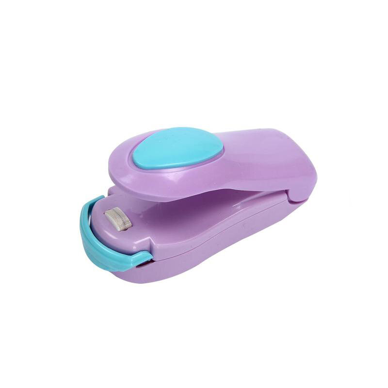 Mini máquina seladora saco clipes handheld plástico portátil selagem de calor selo lanche embalagem preservação alimentos cozinha casa armazenamento