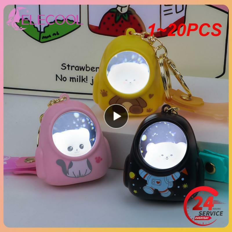 1~20PCS Keychain Eye-catching Save Space Efficient Storage Comfortable Feel Easy To Operate Creative Accessories